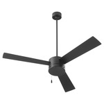 Allegro Ceiling Fan - Black / Black / Walnut