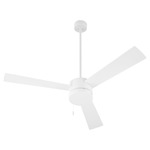 Allegro Ceiling Fan - White / White / Weathered Grey