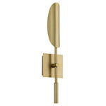 Pivot Color-Select Tall Wall Sconce - Aged Brass