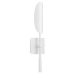 Pivot Color-Select Tall Wall Sconce - White / Aged Brass