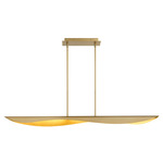Pivot Color-Select Linear Chandelier - Aged Brass