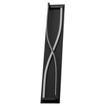 Hyperion Color-Select Bathroom Vanity Light - Black / Matte White Acrylic
