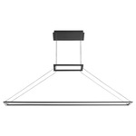 Xanni Color-Select Linear Pendant - Black / Matte White Acrylic