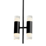 Alarum Color-Select Adjustable Pendant - Black / Crystal