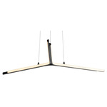 Estrella Color-Select Pendant - Black / Matte White Acrylic