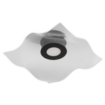 Medusa Color-Select Ceiling Light - Black / Clear Moire