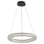 Elan Color-Select Ring Pendant - Black / Clear