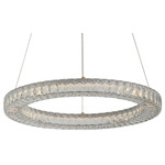 Elan Color-Select Ring Pendant - Aged Brass / Clear