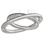 Elan Color-Select Dual Ring Pendant - Black / Crystal
