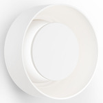 Totem Wall Sconce - Matte White / Etched White