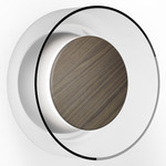 Totem Wall Sconce - Walnut Essence / Clear