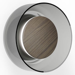 Totem Wall Sconce - Walnut Essence / Smoke