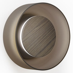 Totem Wall Sconce - Walnut Essence / Etched Amber