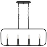 Abner Island Light - Matte Black
