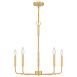 Abner Chandelier - Aged Brass