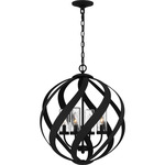 Blacksmith Pendant - Earth Black / Clear Seedy