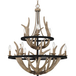 Journey Chandelier - Earth Black