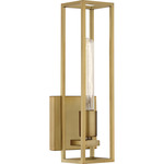 Leighton Wall Sconce - Weathered Brass