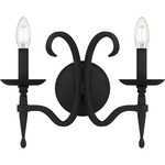Octavia Wall Sconce - Earth Black