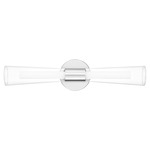 Amara Bathroom Vanity Light - Polished Chrome / Opal Etched