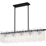 Caspian Island Light - Matte Black / Clear