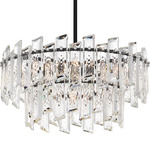 Dion Pendant - Matte Black / Clear