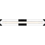 Elias Color-Select Bathroom Vanity Light - Matte Black