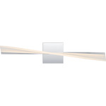 Fox Color Select Bathroom Vanity Light - Polished Chrome