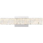 Garcelle Bathroom Vanity Light - Polished Chrome / Clear