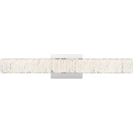 Garcelle Bathroom Vanity Light - Polished Chrome / Clear