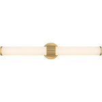 Kaye Bathroom Vanity Light - Aged Brass