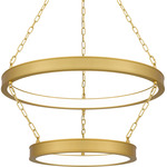 Ozara Pendant - Antique Brass