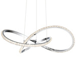 Rumi Pendant - Polished Chrome