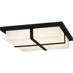 Armstrong Ceiling Light - Matte Black / White