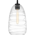 Asher Pendant - Matte Black