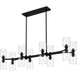 Ramada Island Light - Matte Black / Clear