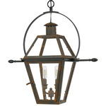 Rue De Royal Pendant - Industrial Bronze / Clear