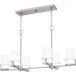 Seymour Island Light - Brushed Nickel / Opal Etched
