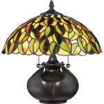 Greenwood Table Lamp - Valiant Bronze / Multicolor