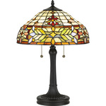 Quinn Table Lamp - Vintage Bronze / Multicolor