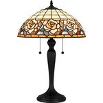 Betty Table Lamp - Matte Black / Multicolor