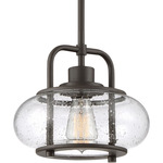 Trilogy Pendant - Old Bronze / Clear Seedy