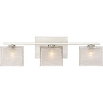 Westcap Bathroom Vanity Light - Brushed Nickel / Frosted