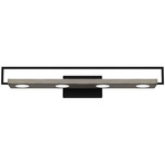 Winnett Bathroom Vanity Light - Matte Black / Natural