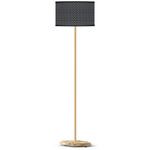 Quary Floor Lamp - Alder Wood / Vertigo