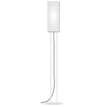 Ling Floor Lamp - White / Linen White