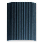 Austin Acoustic Wall Sconce - Brushed Nickel / Navy
