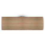 Axel Wall Sconce - Brushed Nickel / Woven Linear Bamboo
