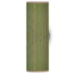 Axel Wall Sconce - Brushed Nickel / Woven Green Bamboo