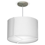 Jordan Pendant - White / Silk White